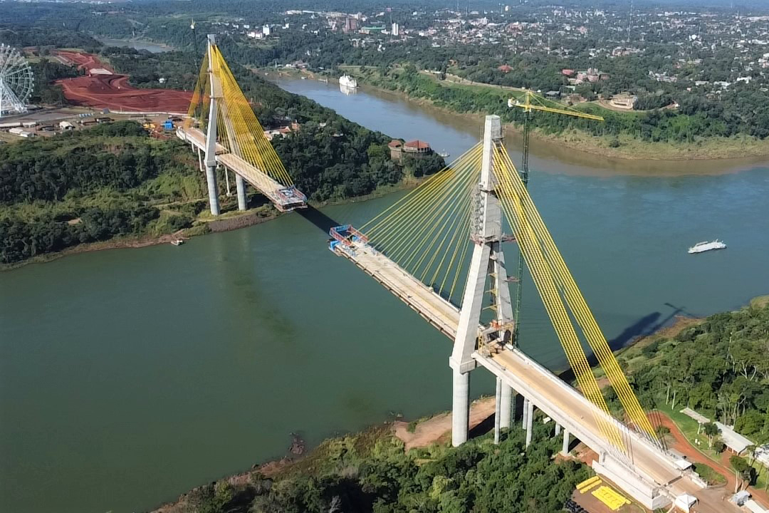 Construção da segunda ponte entre Brasil e Paraguai deve começar em uma semana