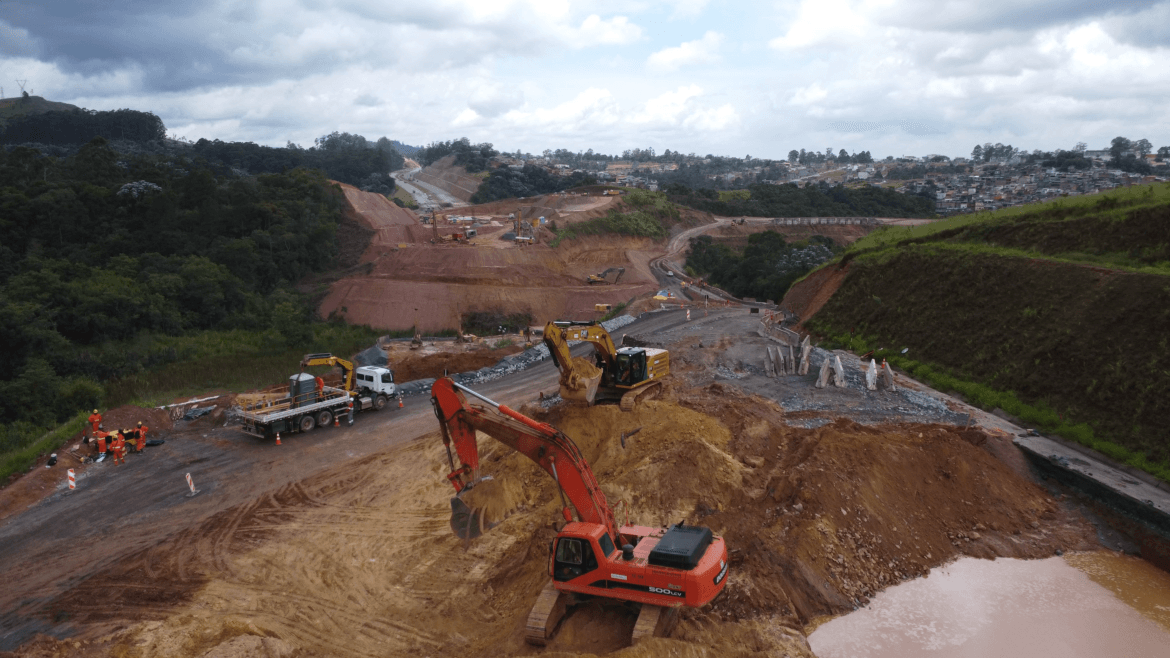 Rodoanel Norte : um desafio de 44 km, 107 OAEs e 14 túneis – a ser vencido até 2026