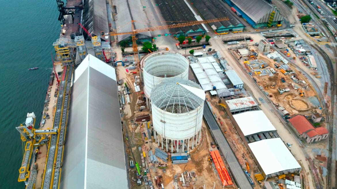 Cofco triplica sua capacidade no porto de Santos