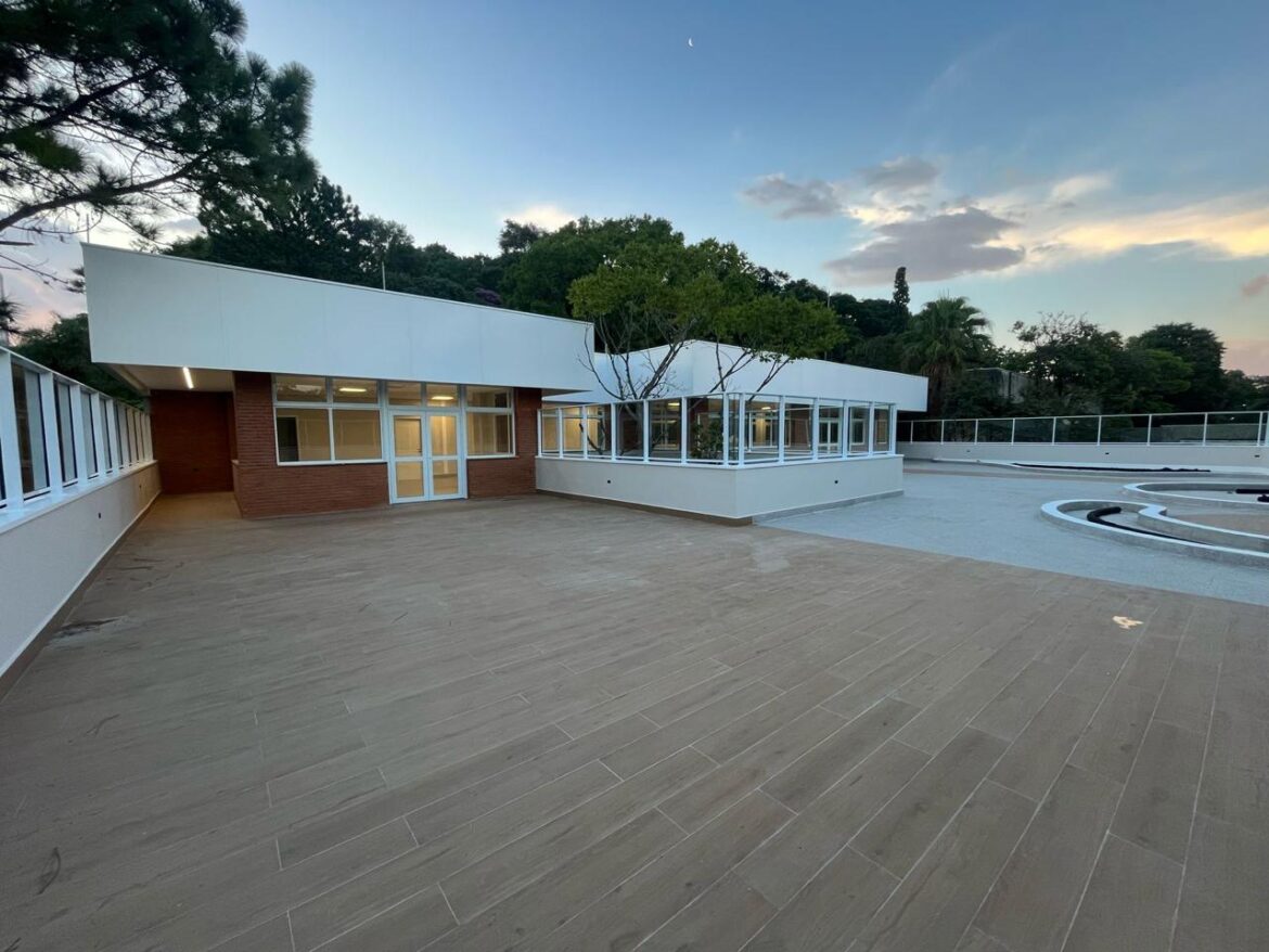 Colégio em São Paulo passa por retrofit e ganha novo espaço com estruturas pré-moldadas