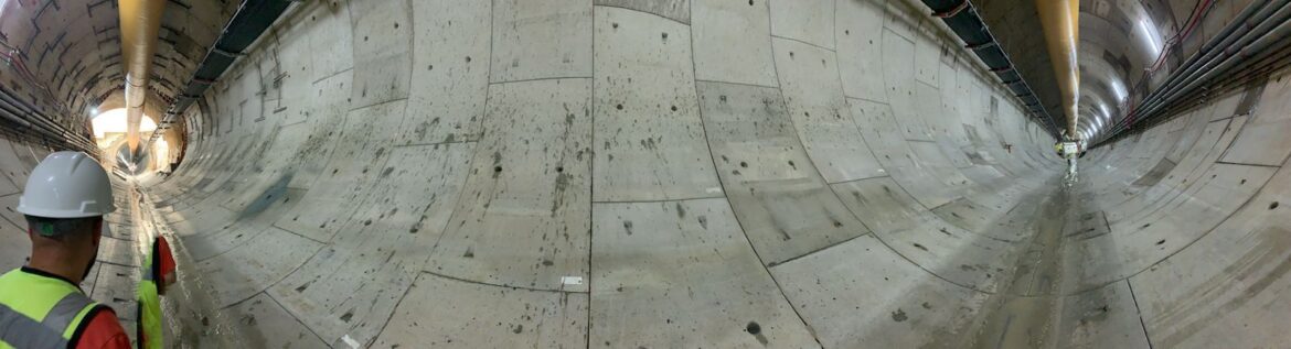 Sistema de Inteligência Artificial analisa riscos – em tempo real – em túnel escavado com TBM