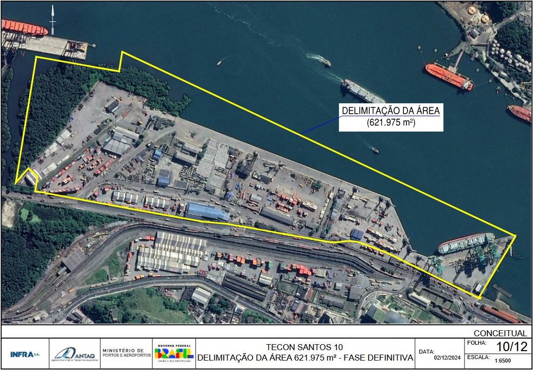 Ministério busca maior concorrência no leilão do Tecon Santos 10