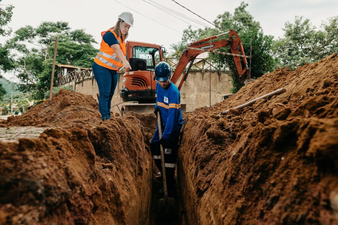 Iguá inicia nova etapa das obras de esgoto em Miguel Pereira com investimento de R$ 6,6 milhões 