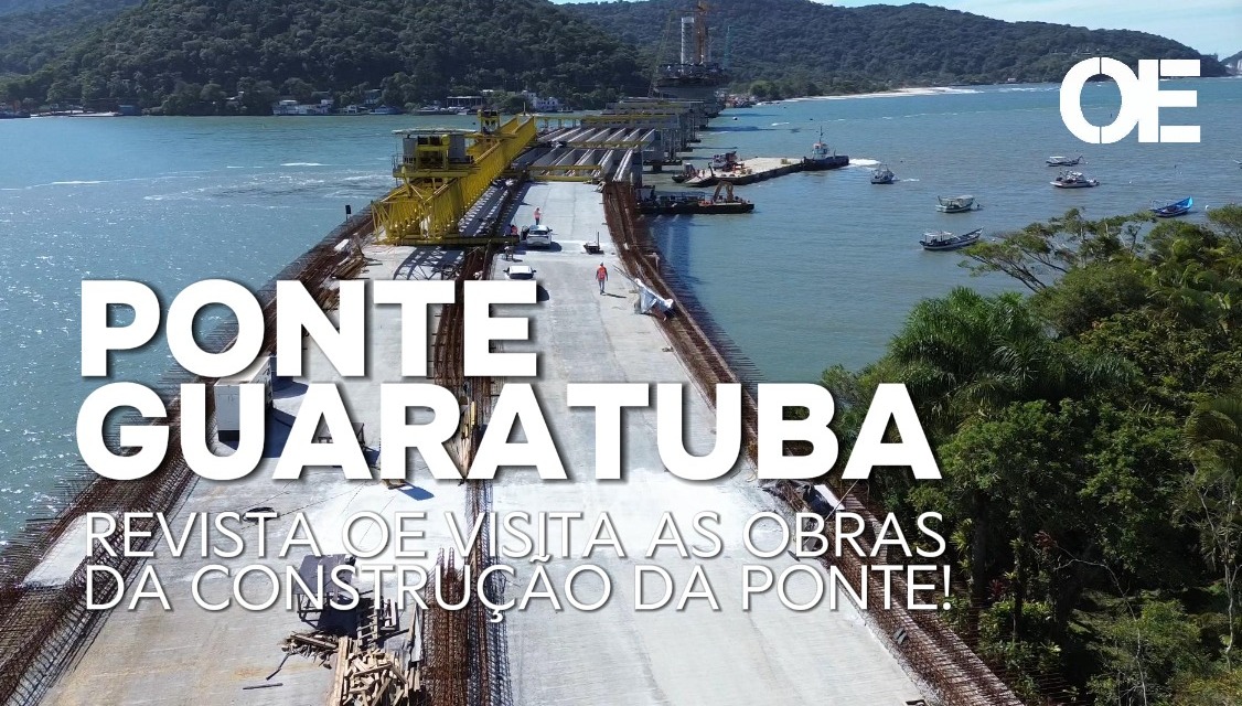 Ponte Guaratuba: a 2ª maior ponte marítima do Brasil em construção