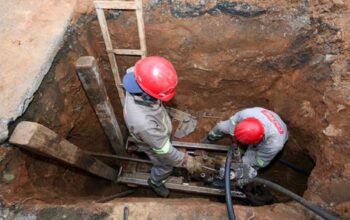 Vista aérea de Campinas, referência nacional em saneamento básico