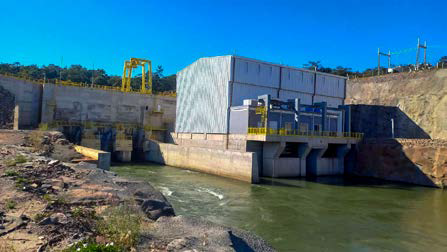 Gerenciamento e monitoramento em obras de hidrelétricas