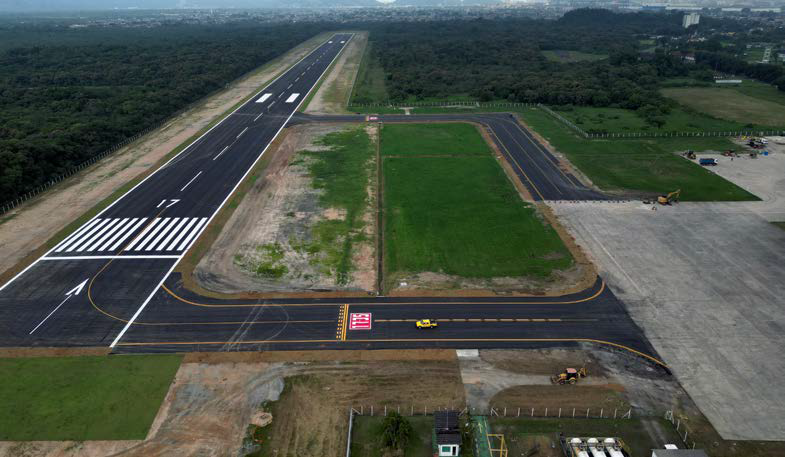 Guarujá restaura pistas e drenagem