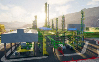 Refinaria da Petrobras em Cubatão destinada à produção de biocombustíveis sustentáveis.