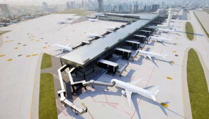 Modernização de instalações aeroportuárias