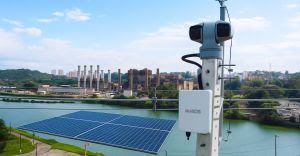 Inovação flutuante: videomonitoramento aumenta a segurança e a eficiência na maior usina solar do Brasil