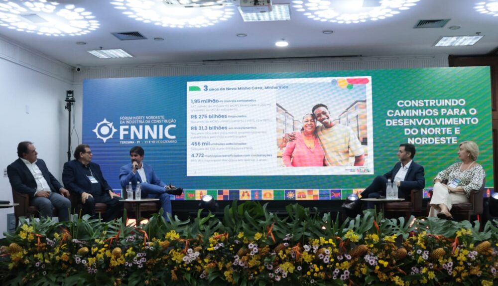 Painel do Ministério das Cidades no FNNIC destaca avanço do Minha Casa, Minha Vida no Norte e Nordeste