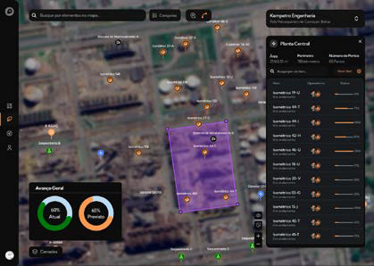 Mapa interativo promove agilidade e precisão em shutdown industrial