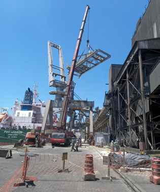 Ampliação do terminal de açúcar avança em Santos