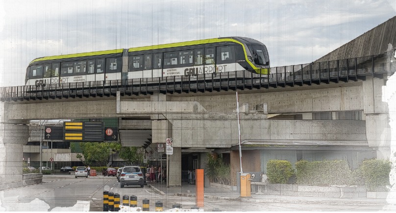 Sistema automático conecta CPTM aos terminais do Aeroporto de Guarulhos
