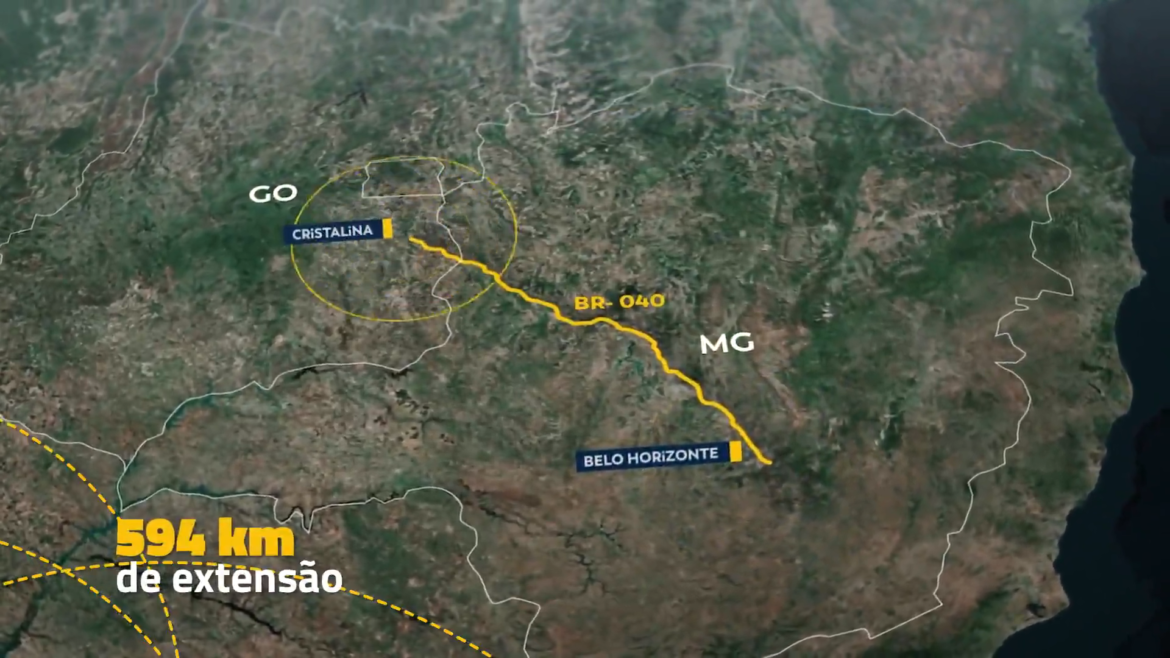 Rota dos Cristais inicia obras de expansão em quase 600 km entre MG e GO