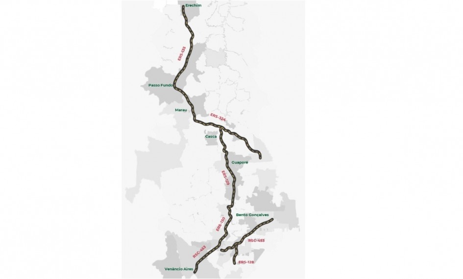 Concessão de rodovias no RS com aporte de R$ 6 bi terá gestão de riscos de enchentes