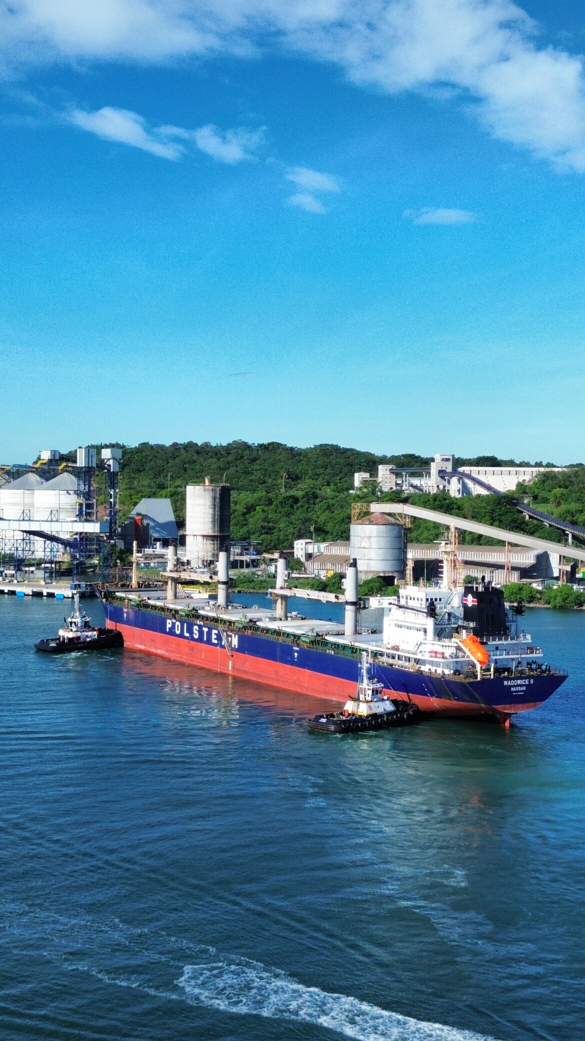 Terminal ATU 18, do Porto de Aratu, inicia operação de granéis vegetais e projeta até 3 Mt neste ano