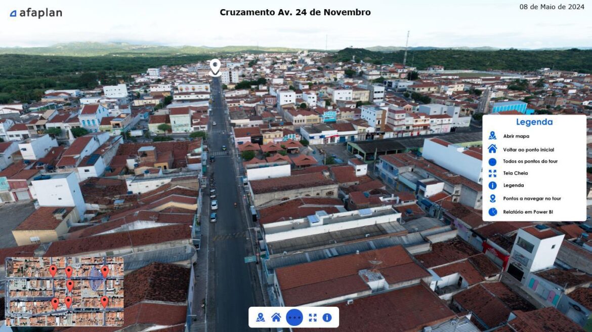 Projeto de infraestrutura energética ganha eficiência com Tour Virtual 360° e dashboards