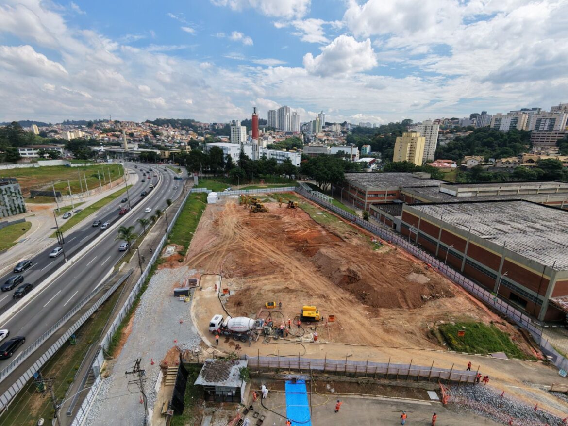 Linha 4-Amarela inicia escavações da obra que levará, pela primeira vez, o metrô de São Paulo para fora da capital