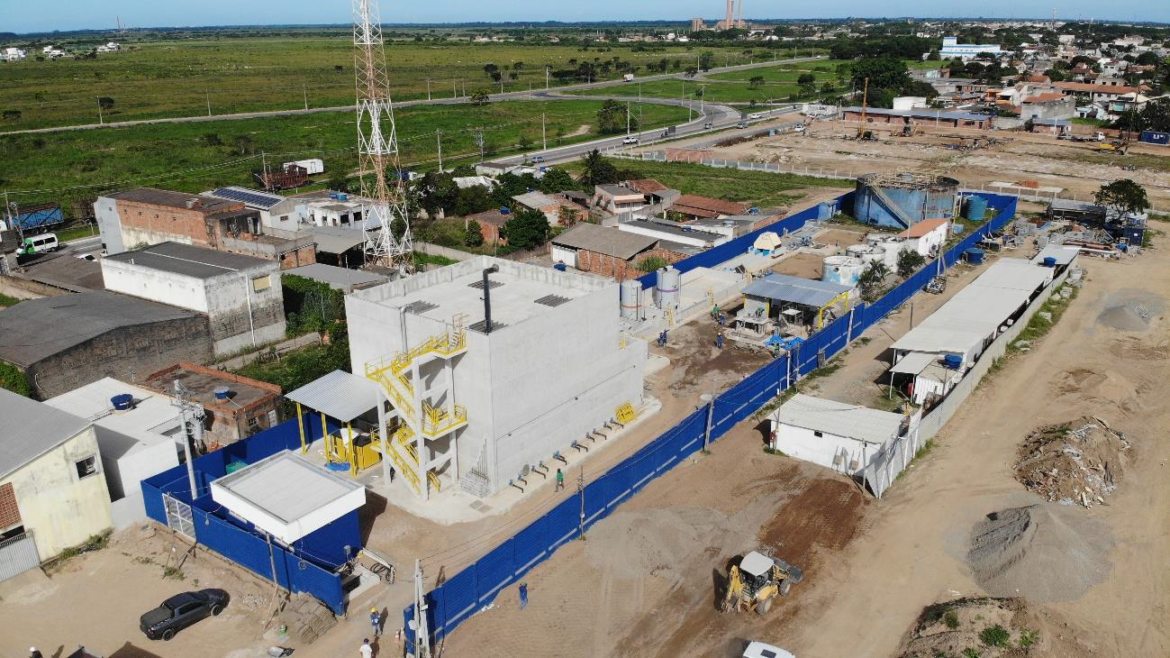 Captura da realidade com drones eleva patamar de gestão em obras de saneamento