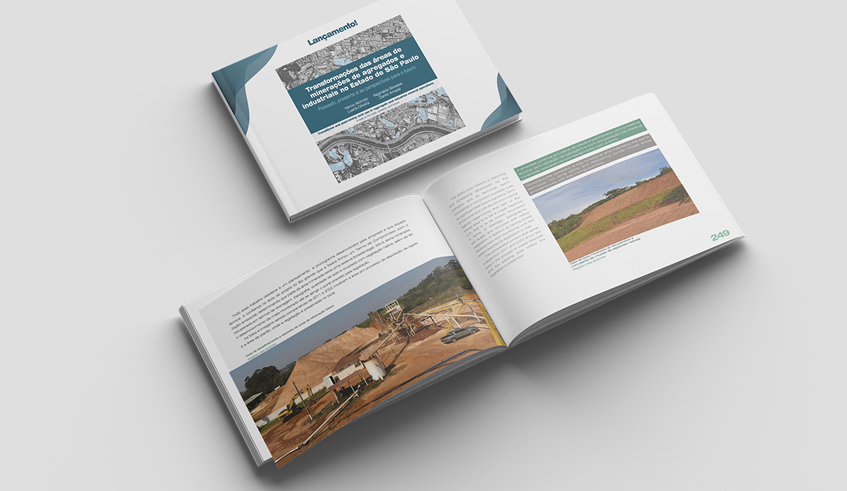 Livro mostra transformação de áreas de mineração em SP