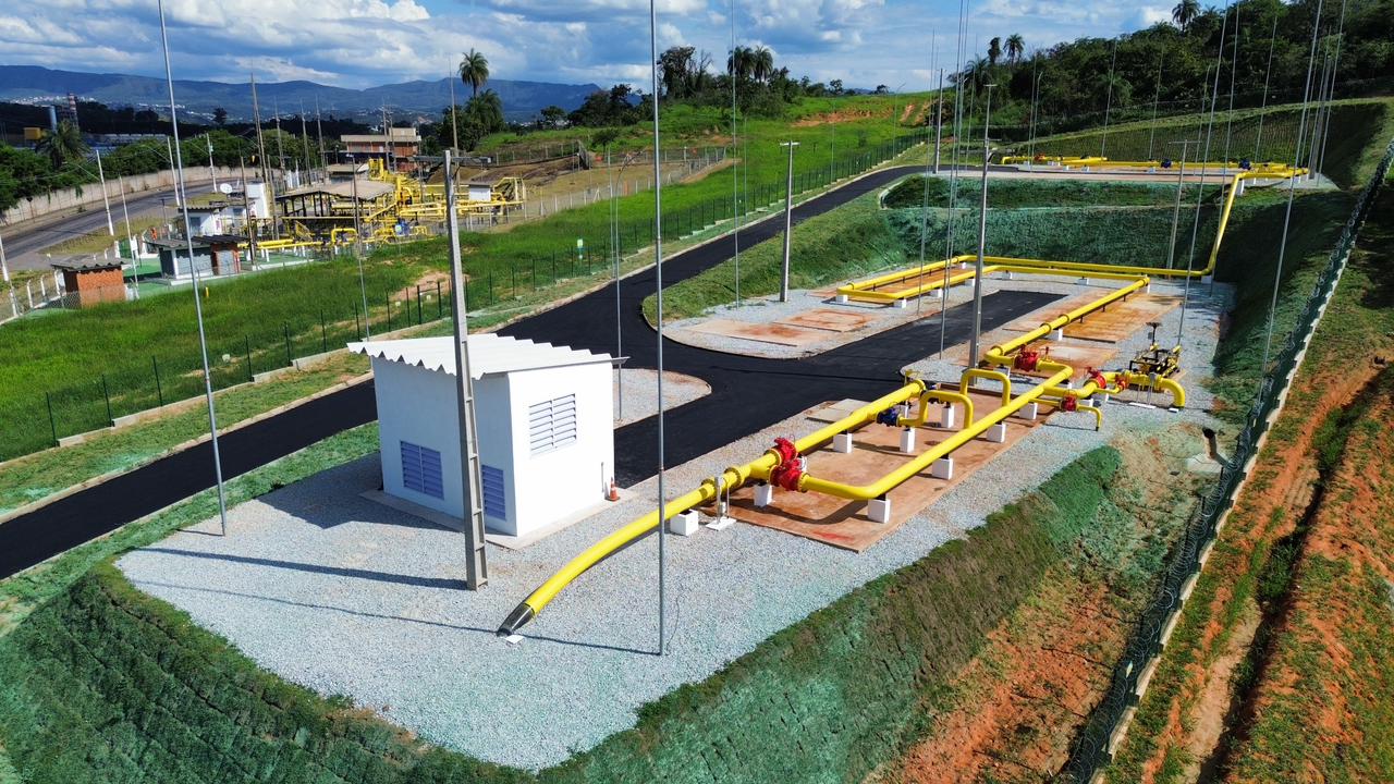 Gasmig conclui nova estação de gás em Betim