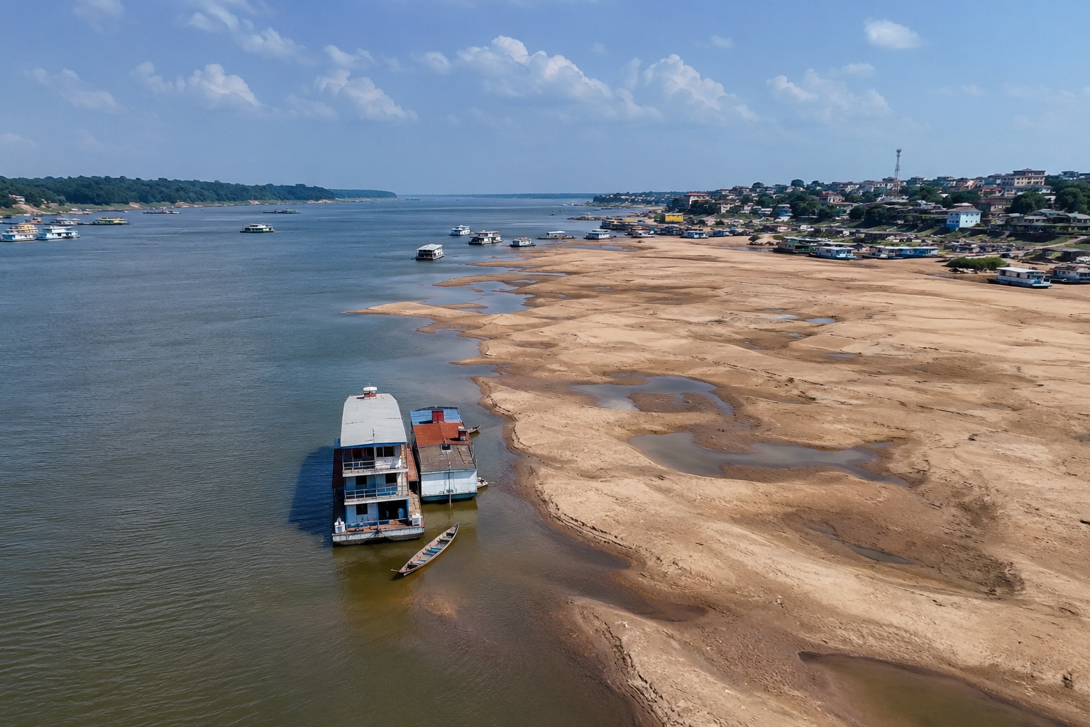 Logística na Amazônia: Desafios da Seca