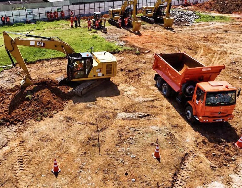 Linha 4-Amarela inicia escavações para levar os trilhos, pela primeira vez, para fora da capital