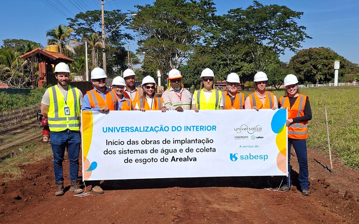 Mais de 700 mil litros de esgoto por dia terão destinação adequada com obras da Concrejato em Botucatu e Arealva