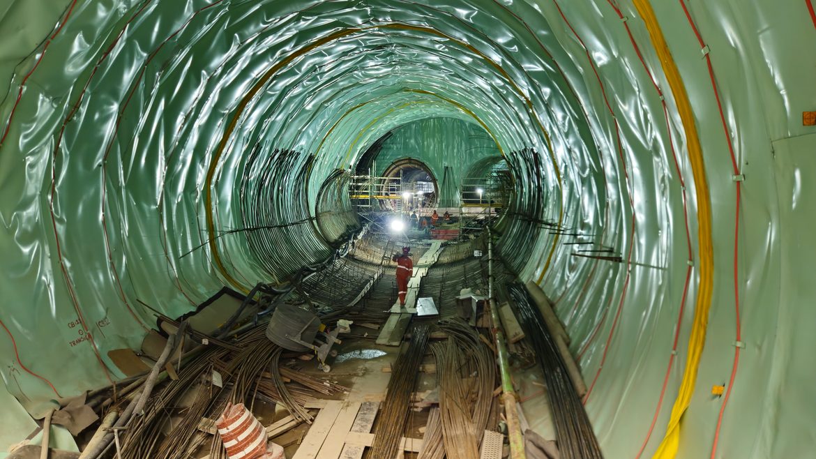 Linha 2-Verde segue com mais de 30 frentes de obras, entre fases 1 e 2