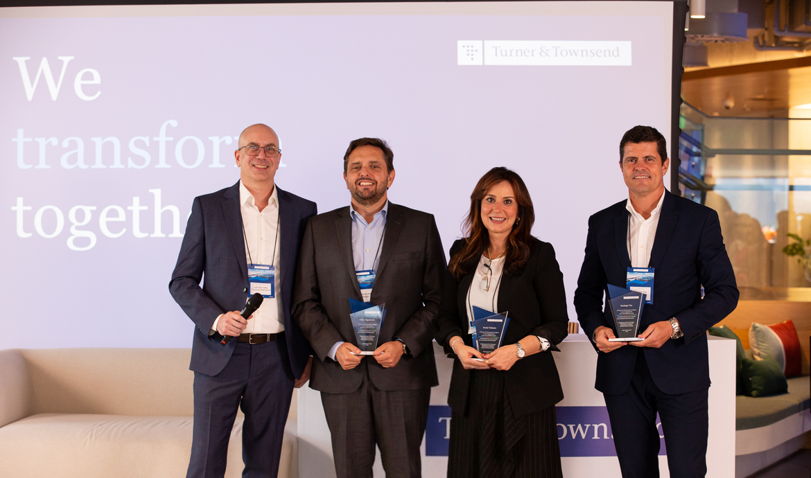 Turner & Townsend homenageia lideranças que impulsionam a infraestrutura brasileira