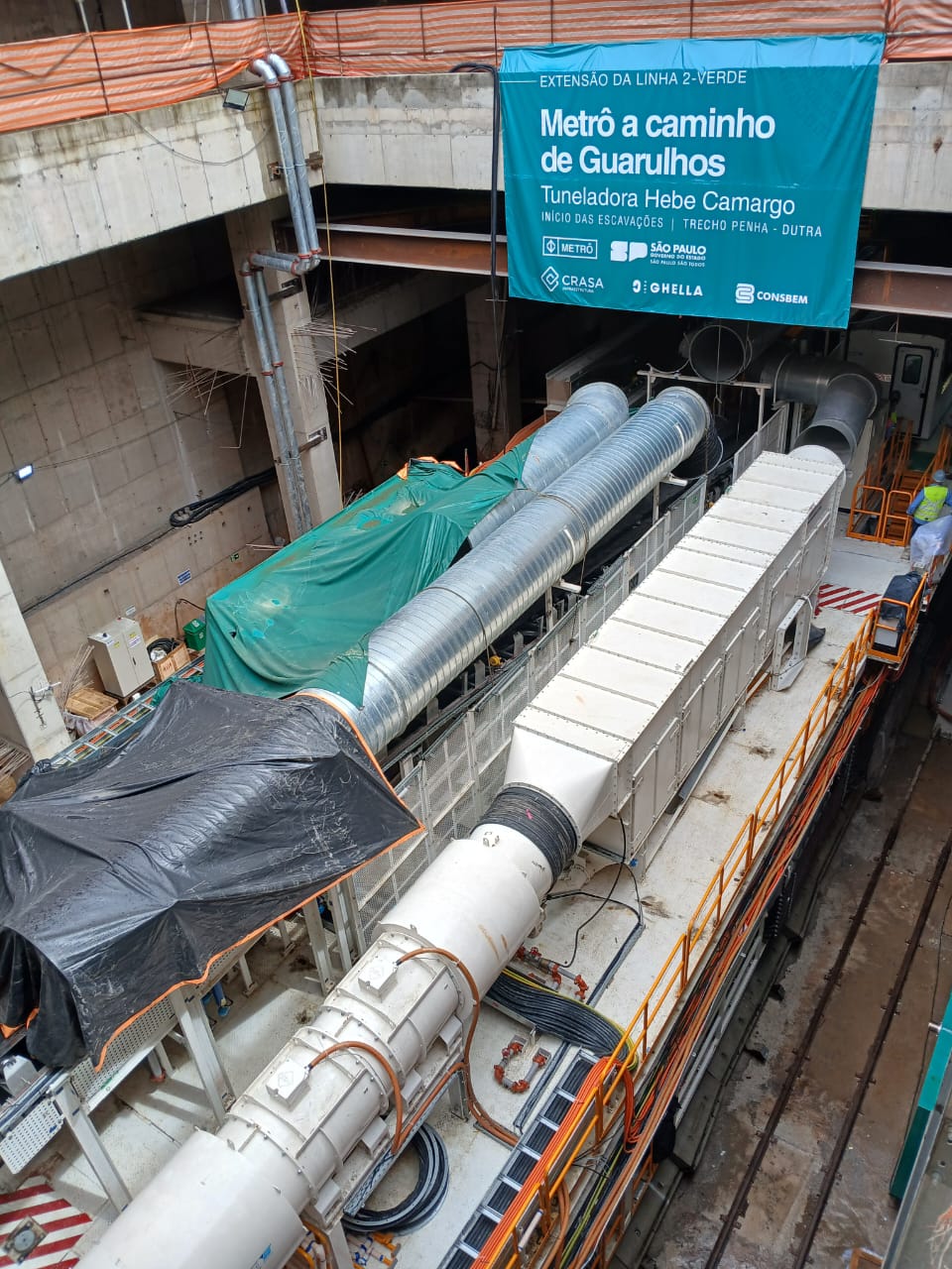 Metrô de SP começa escavação com tuneladora na expansão da Linha 2-Verde