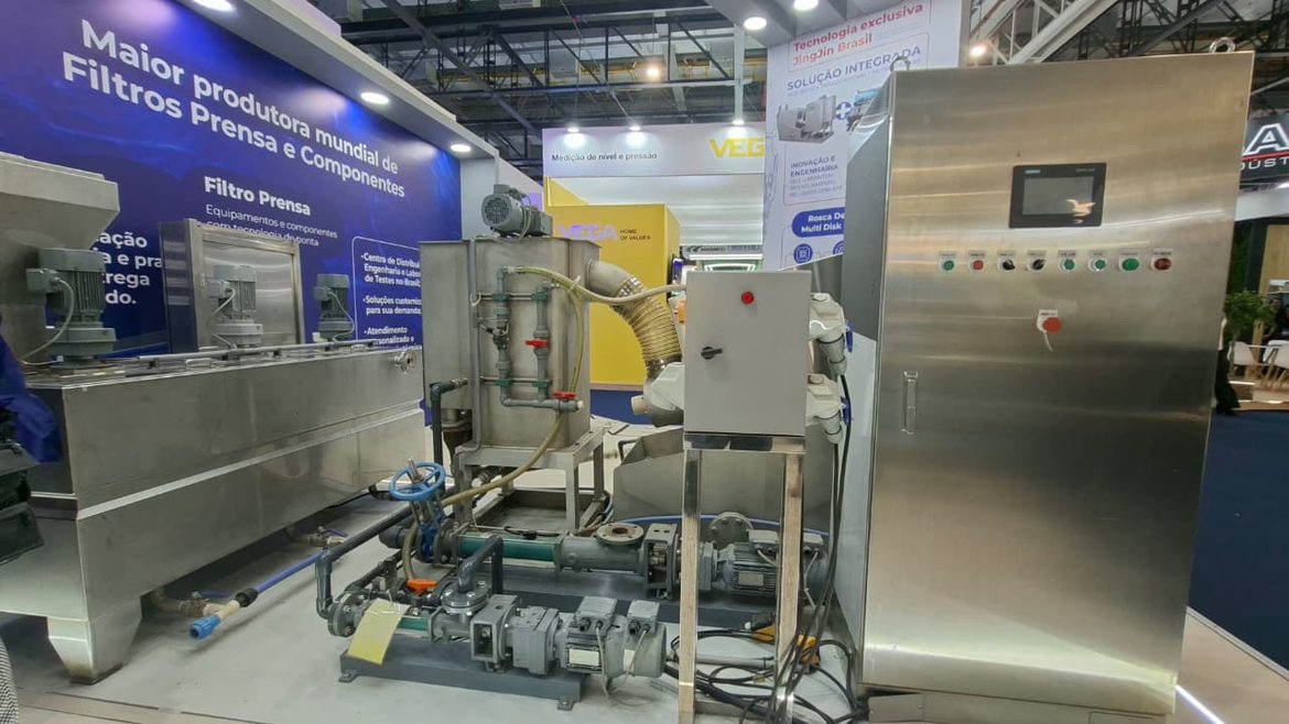 Tecnologia de desaguamento de lodo reduz consumo energético e otimiza armazenamento e transporte